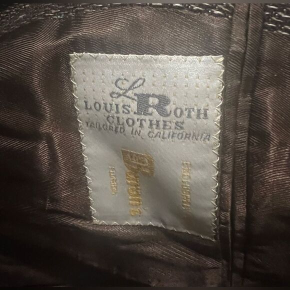 Vintage wool tweed suit jacket - Picture 2 of 7